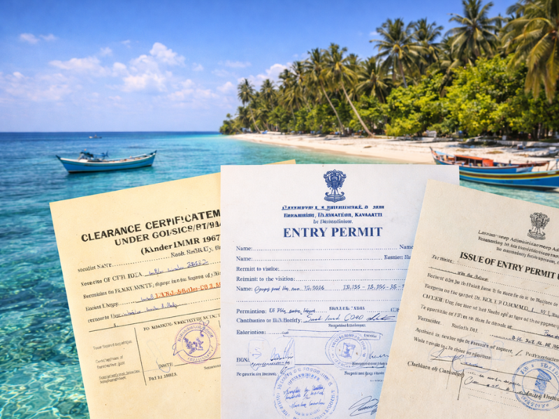 permits requirement in Lakshadweep